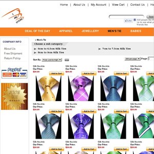 50%OFF silk ties Deals and Coupons