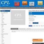 50%OFF Canon Ink Cartridge from CPL Ink and Toner for PG510 Deals and Coupons