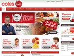 50%OFF Coles Items on December 16-25, 2010 Deals and Coupons
