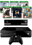 50%OFF Xbox One with Kinect + 7 Games Deals and Coupons