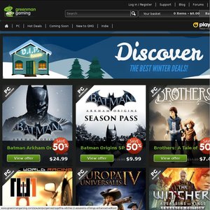 50%OFF PC games Deals and Coupons