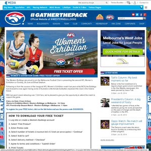 50%OFF Tickets for AFL Exhibition Match Deals and Coupons