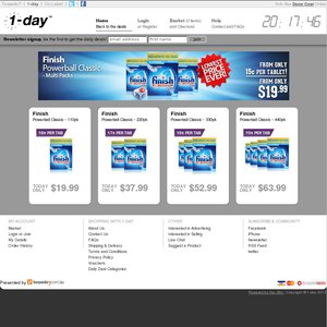 50%OFF Finish Dishwasher Powerball Classic Deals and Coupons