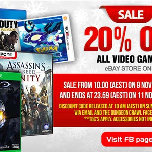 20%OFF 20% Off All Video Games Deals and Coupons