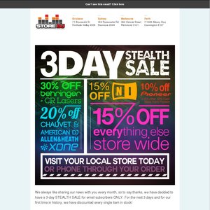 30%OFF Store DJ Deals and Coupons