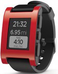 50%OFF Pebble Smartwatch Red Deals and Coupons