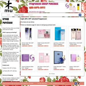 60%OFF Selected Top Branded Fragrances  Deals and Coupons