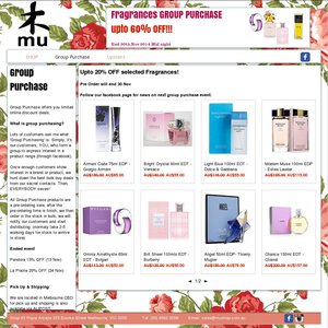 60%OFF Selected Top Branded Fragrances Deals and Coupons