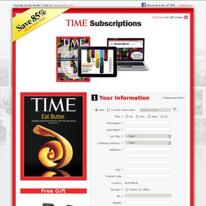 50%OFF Time Magazine Deals and Coupons