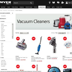 30%OFF Dyson Vacuum Cleaners Deals and Coupons