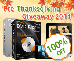 50%OFF WinX DVD Ripper Platinum Deals and Coupons