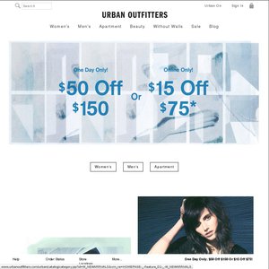 50%OFF Urban Outfitters Deals and Coupons