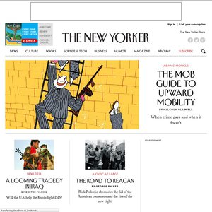 FREE New Yorker Magazine articles Deals and Coupons