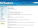 50%OFF Games from Oz Games Direct Deals and Coupons