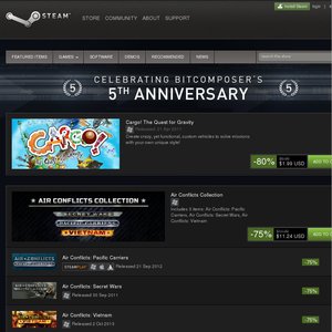 90%OFF steam games Deals and Coupons