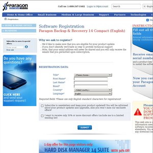 50%OFF Paragon Backup & Recovery Deals and Coupons