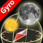 50%OFF 3D Sun&Moon Compass for iPhone4  Deals and Coupons