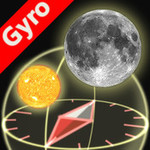 50%OFF 3D Sun&Moon Compass for iPhone4 Deals and Coupons