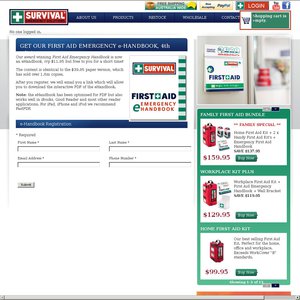 FREE Emergency First Aid eHandbook 4th Edition Deals and Coupons