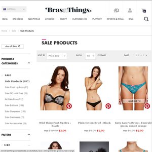 50%OFF Bras N Things items Deals and Coupons