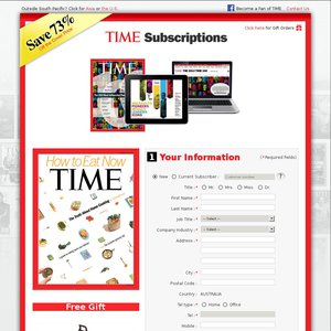 73%OFF TIME Magazine Subscription Deals and Coupons