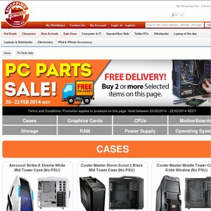 50%OFF PC Part Deals and Coupons