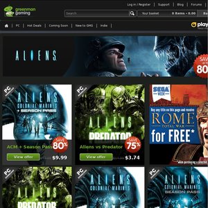 50%OFF Aliens vs Predator Deals and Coupons