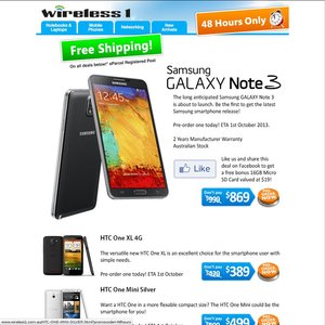 50%OFF Nexus 7 2013 32GB LTE, Galaxy Note 3, HTC One XL 4G, HTC One Mini Deals and Coupons
