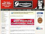 30%OFF 200g Bags of Geronimo Jerky Deals and Coupons