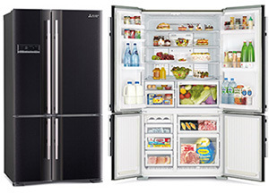 23%OFF Mitsubishi Fridge MRL-710EDBA Deals and Coupons