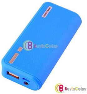 20%OFF 5600mAh Power Bank External USB Mobile Backup Battery Charger Deals and Coupons