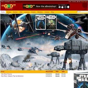 68%OFF Star Wars Pop Up Books from GBD Deals and Coupons