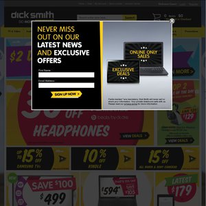 50%OFF Purchases from Dick Smith Deals and Coupons