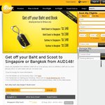 50%OFF Fly to Singapore, Sydney, Bangkok and vice versa Deals and Coupons