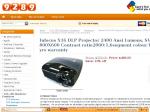 50%OFF Infocus X16 DLP Projector 2400 Ansi Projecter Deals and Coupons