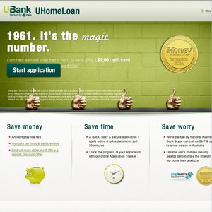 FREE UBank Home Loan Gift Card Deals and Coupons