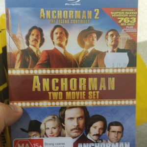 50%OFF Anchorman1 and Achorman2 Blu-Ray Box Set Deals and Coupons