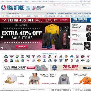 40%OFF NBA products Deals and Coupons